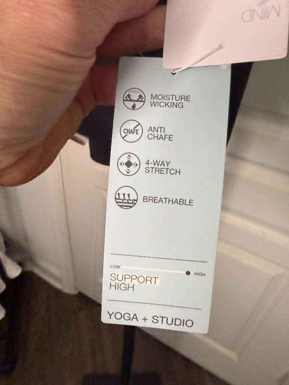 NWT Zella Yoga + Studio High Waist 7/8 Crop Leggings Black- S- MSRP $59 - Picture 7 of 13